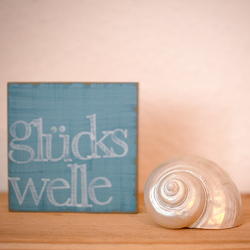 Die Muschel - ein schönes Symbol, findet sich auch im Logo der Hebammenpraxis